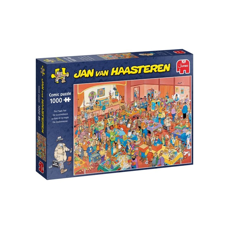 Jan van Haasteren - De Goochelbeurs - 1000 stukjes puzzel