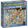 Jan van Haasteren - Oldtimers - Karren maar! - 1000 stukjes puzzel