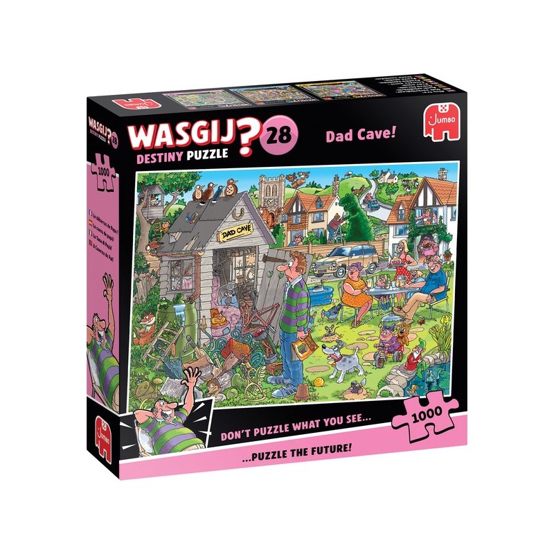 Wasgij Destiny 28 - De Mancave Van Pa!