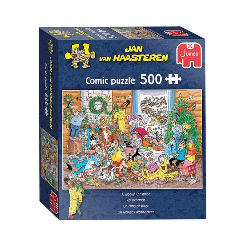 Jan van Haasteren - Kerstkriebels - Puzzel - 500 stukjes
