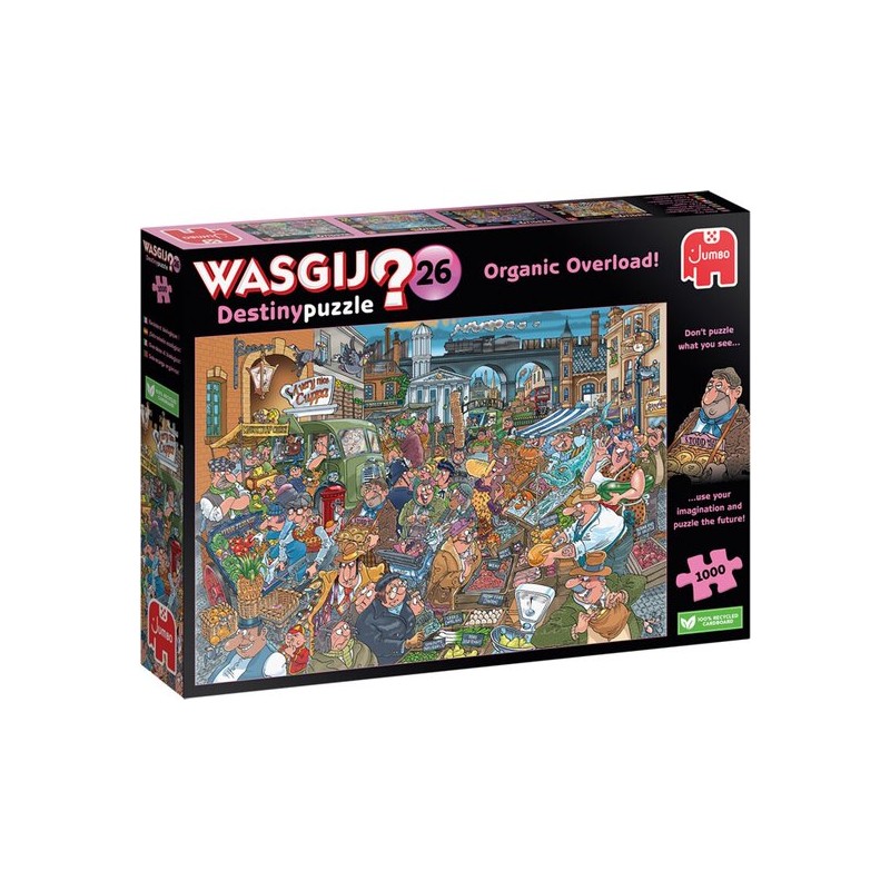 Wasgij Destiny 26 Puzzel- Barstensvol Bio!