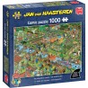 Jan van Haasteren - De Volkstuintjes - 1000 stukjes puzzel
