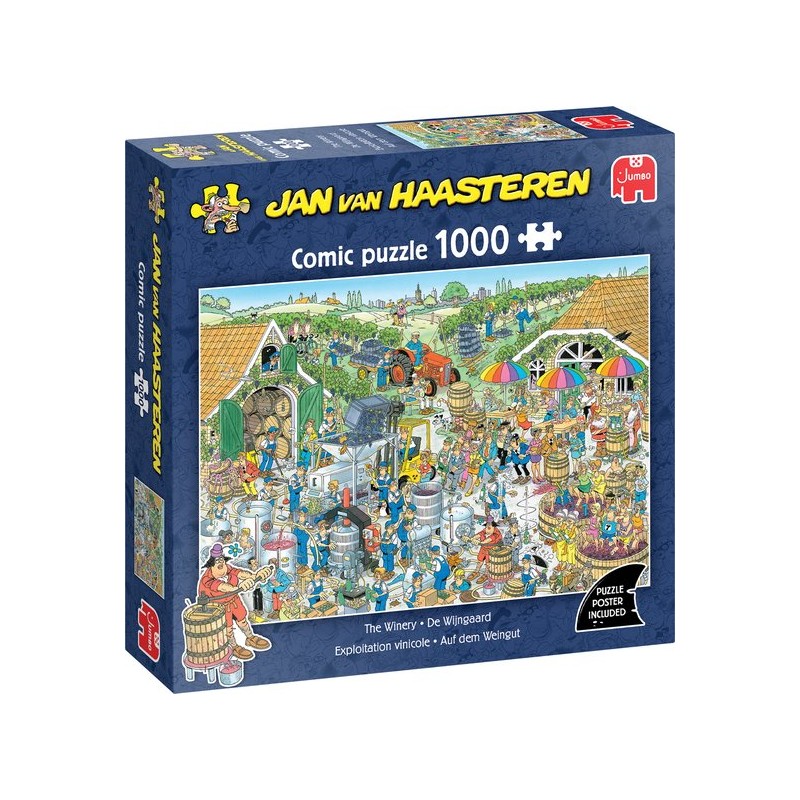 Jan van Haasteren - De Wijngaard - 1000 stukjes puzzel