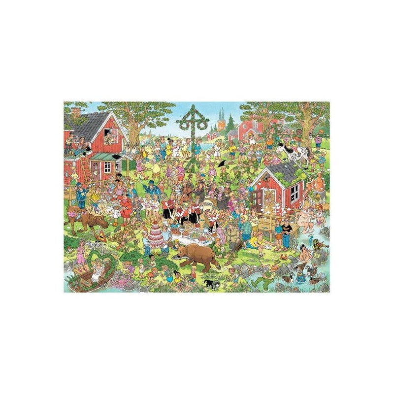 Jan van Haasteren - Midzomerfeest (kleine doos)