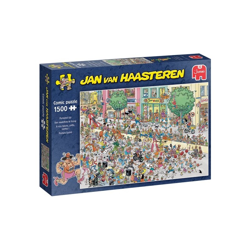 Jan van Haasteren - Een naaldhak te hoog - 1500 stukjes puzzel
