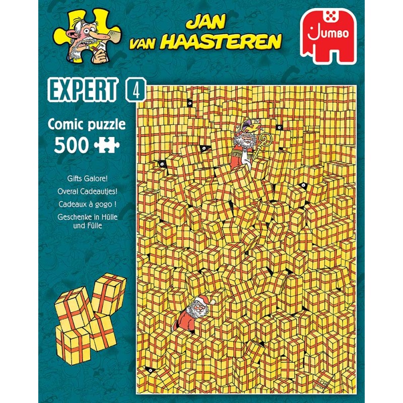 Jan van Haasteren Expert 4 - Overal cadeautjes ? - 500 stukjes
