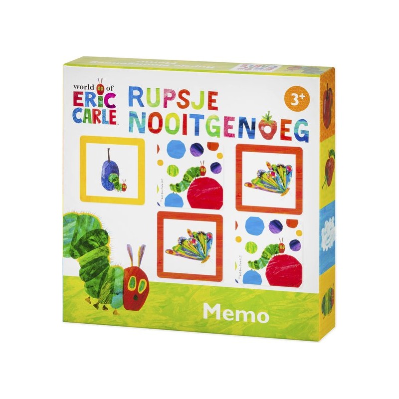 Rupsje Nooitgenoeg memo, spel geheugen spel