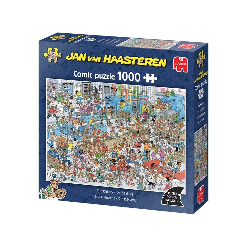 Jan van Haasteren - De Bakkerij - Puzzel - 1000 stukjes legpuzzel