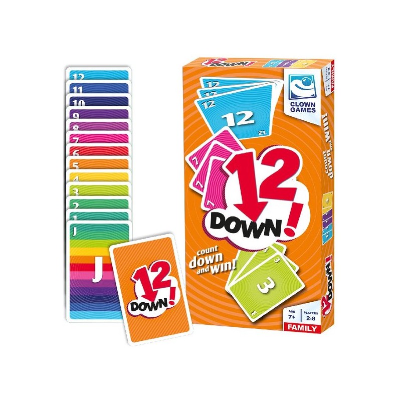 Clown Games 12 Down - Kaartspel