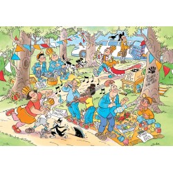 Jan van Haasteren Junior 21 - De vrijmarkt - 240 stukjes puzzel - Legpuzzel voor kinderen, Vanaf 6 jaar