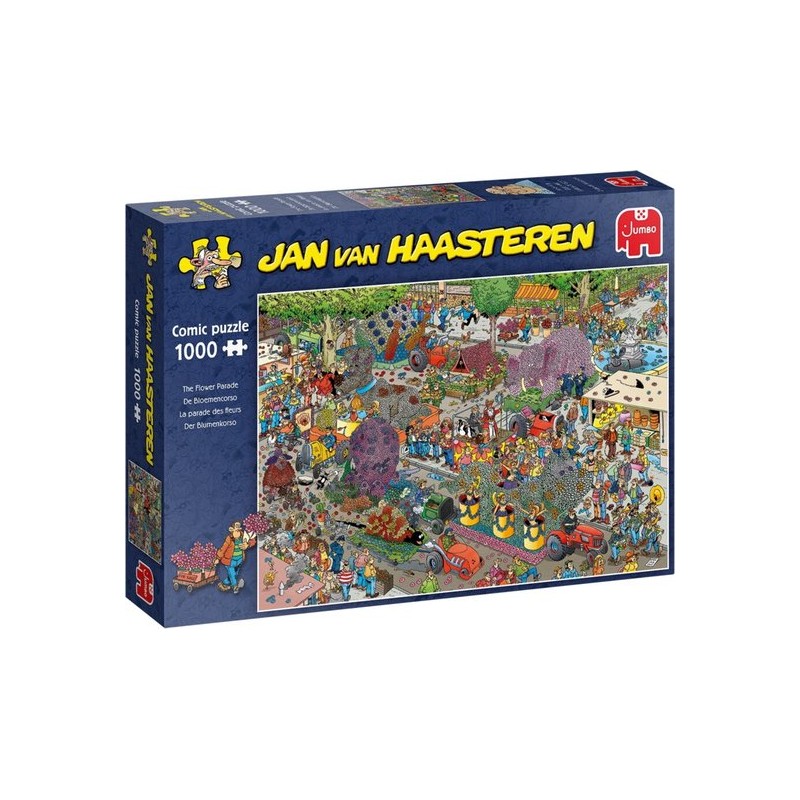 Jan van Haasteren - De Bloemencorso - 1000 stukjes puzzel