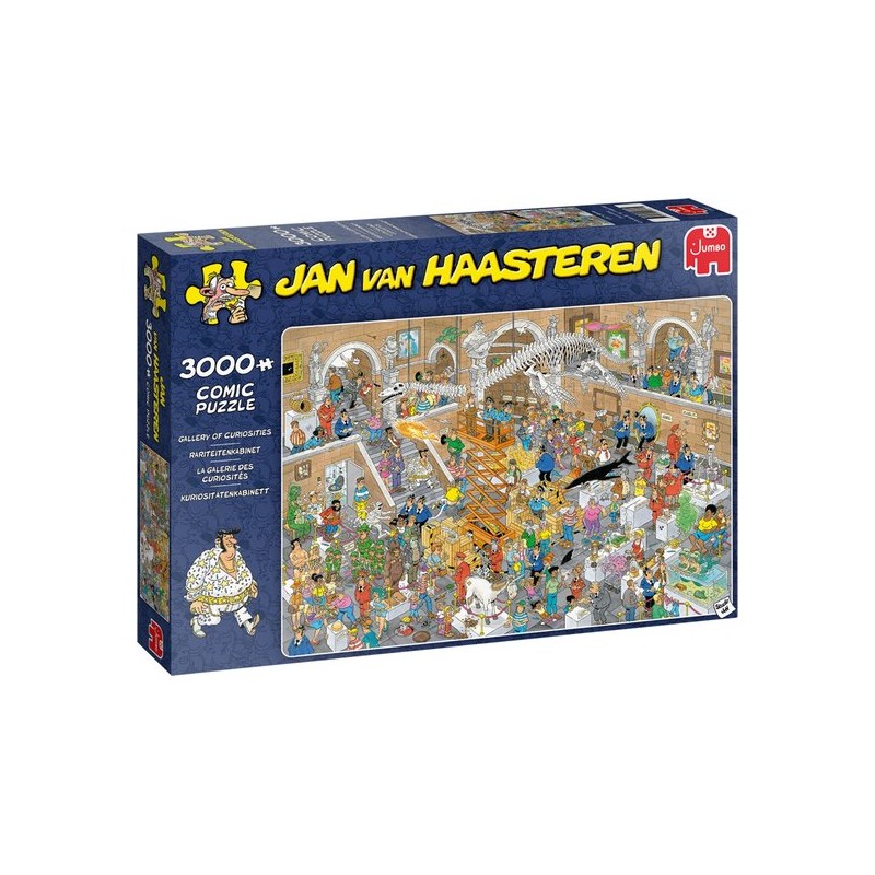 Jan van Haasteren - Rariteitenkabinet - 3000 stukjes puzzel