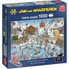 Jan van Haasteren - De Winterspelen - 1000 stukjes puzzel - Legpuzzel