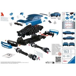 Ravensburger 3D puzzel Dodge Challenger