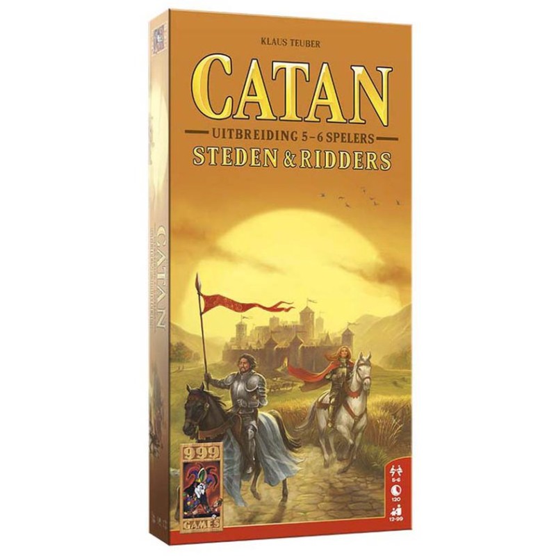 Catan Uitbreiding 5/6 spelers: Steden en Ridders