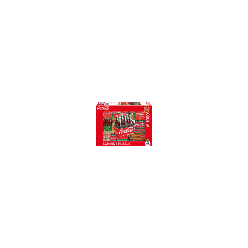 Coca Cola Klassieker, 1000 stukjes Schmidt