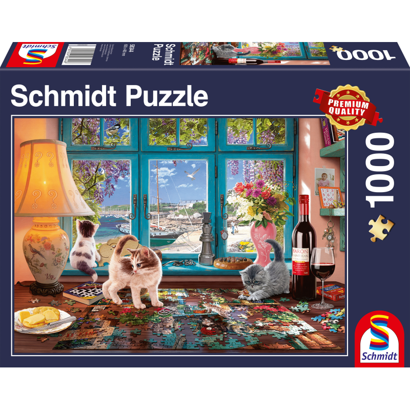 Plezier op de puzzeltafel, 1000 stukjes. Schmidt