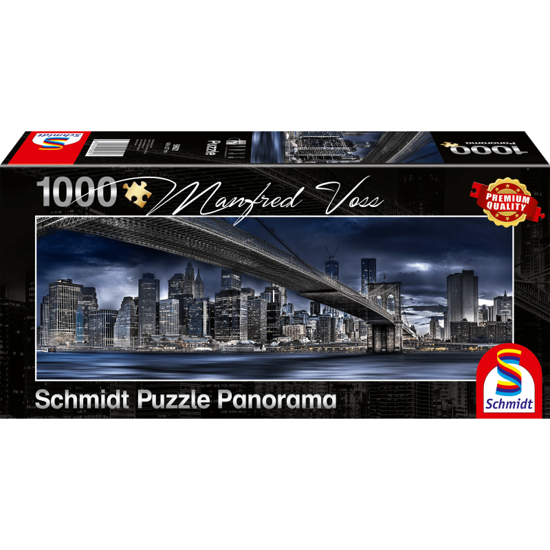 New York, Donkere Nacht, 1000 stukjes - Schmidt