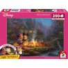 Disney, Mickey & Minnie, 200 stukjes - Puzzel