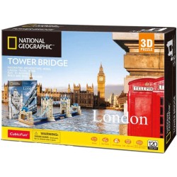 3D puzzel: National Geographic The Tower Bridge