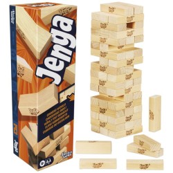 Jenga Vernieuwde Editie met digitale dobbelsteen Gezelschapsspel