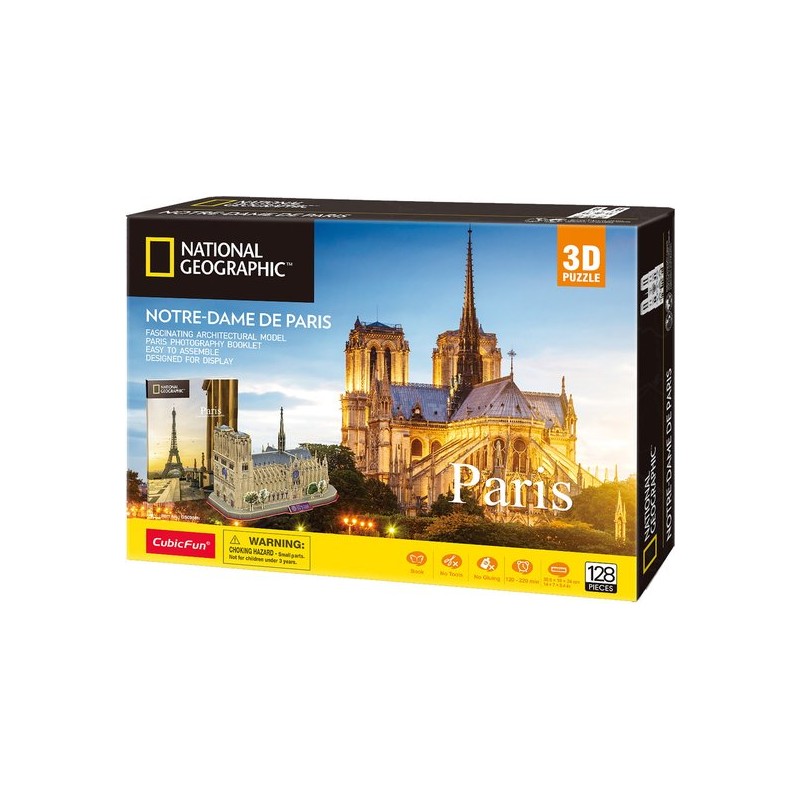 National Geographic 3D Puzzel Notre Dame De Paris