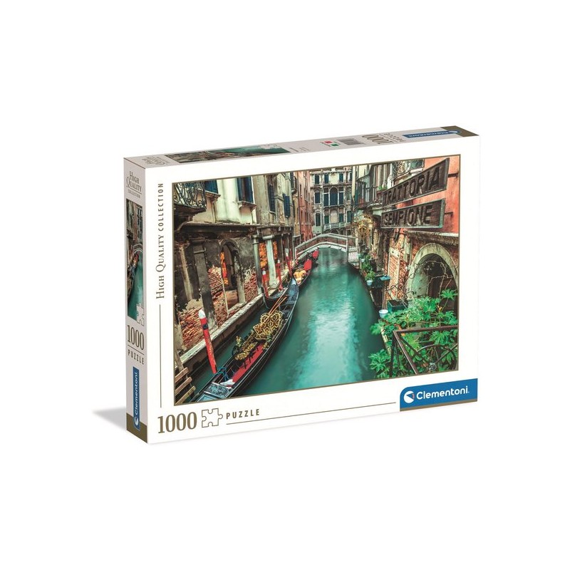 Clementoni - Puzzel - 1000 Stukjes - Venetia« Kanaal