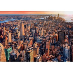 Clementoni - Puzzel - 1000 Stukjes - New York City Sunset