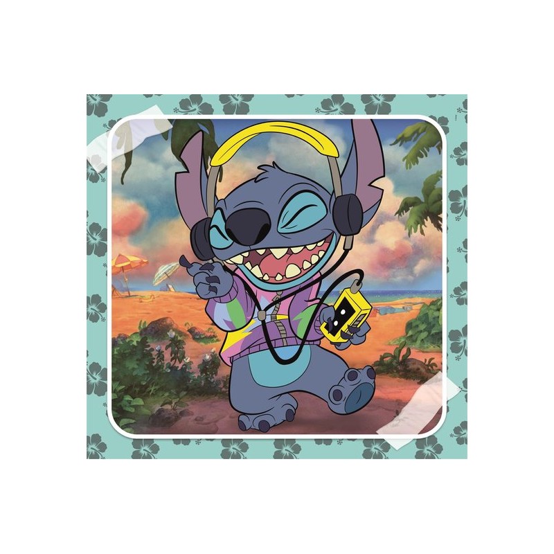 Clementoni - Puzzel - 3 x 48 Stukjes - Lilo en Stitch - Puzzel Voor Kinderen - Vanaf 5 Jaar