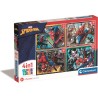 Spiderman 4 in 1 puzzel