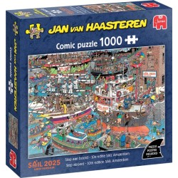 Jan van Haasteren - Stap aan boord - 10e editie SAIL Amsterdam - 1000 stukjes
