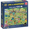 Jan van Haasteren – Hondenparcours - Puzzel 1000 stukjes