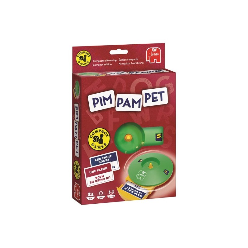 Jumbo - Pim Pam Pet Reiseditie - Compact Reisspel - spel vanaf 8 jaar