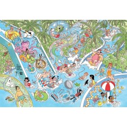 Jan van Haasteren Junior 22 - Waterglijbaan gekte - 360 stukjes puzzel