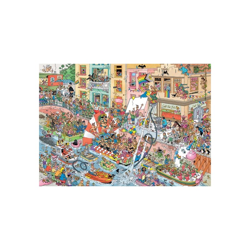 Jan van Haasteren - Celebrate Pride - 1000 stukjes
