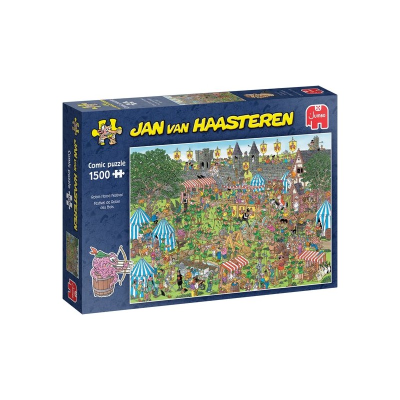 Jan van Haasteren - Robin Hood Festival - 1500 stukjes