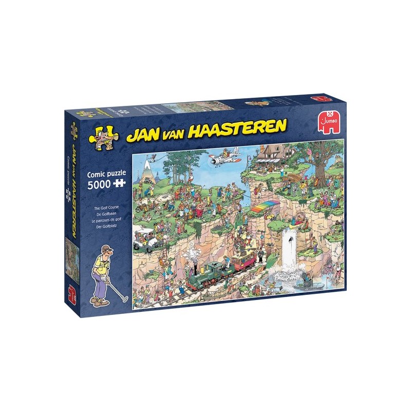 Jan van Haasteren - De Golfbaan - 5000 stukjes puzzel