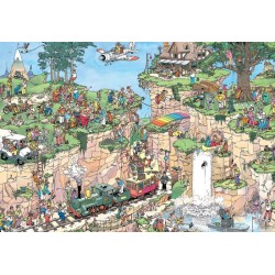 Jan van Haasteren - De Golfbaan - 5000 stukjes puzzel