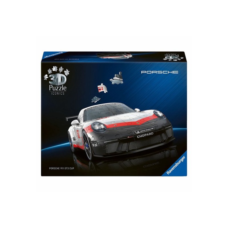 3D puzzle: Porsche 911 GT3 CUP