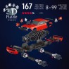 3D puzzle: Dodge Challenger R/T