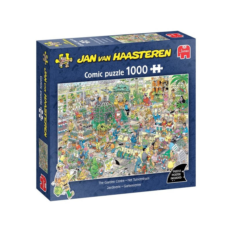 Jan van Haasteren - Het Tuincentrum - 1000 stukjes puzzel