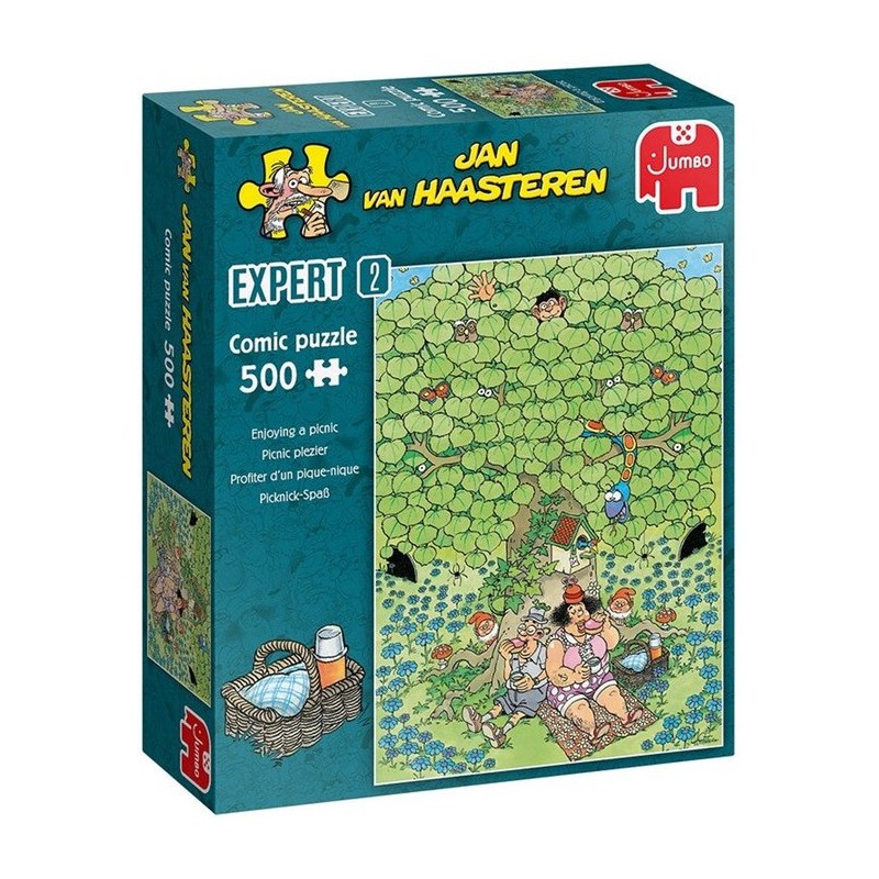 Jan van Haasteren Expert 2 - Picknick Plezier - 500 stukjes puzzel