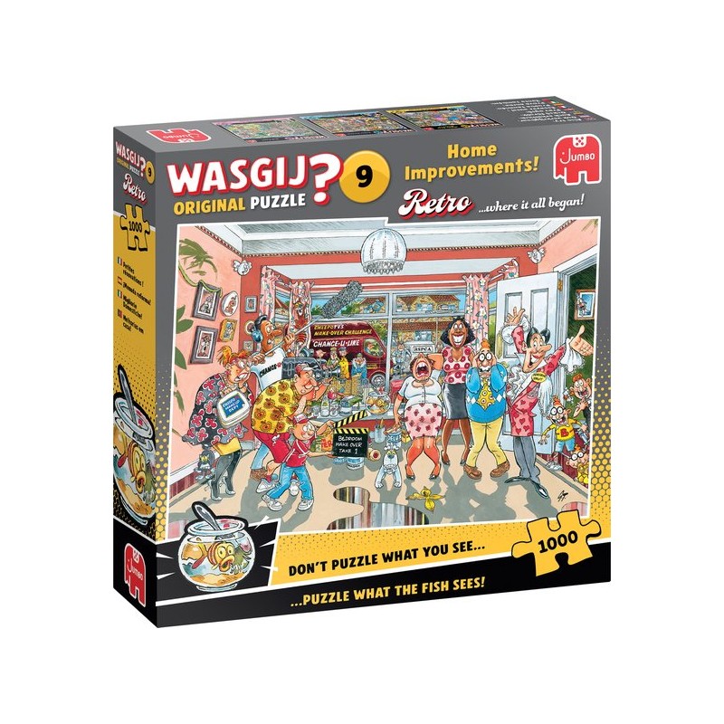 Wasgij Retro Original 9 - Klein verbouwinkje! - 1000 stukjes puzzel