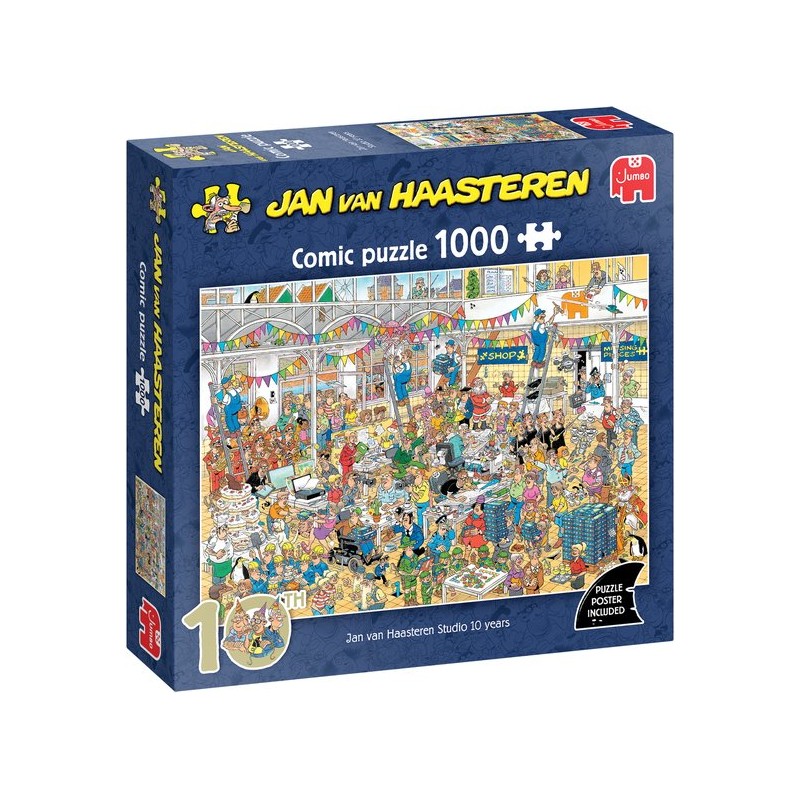 Jan van Haasteren - Studio 10 jaar