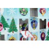 Disney Adventskalender Junior 39,2 Cm Karton Ijsblauw 28-delig