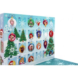 Disney Adventskalender Junior 39,2 Cm Karton Ijsblauw 28-delig