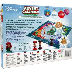 Disney Adventskalender Junior 39,2 Cm Karton Ijsblauw 28-delig