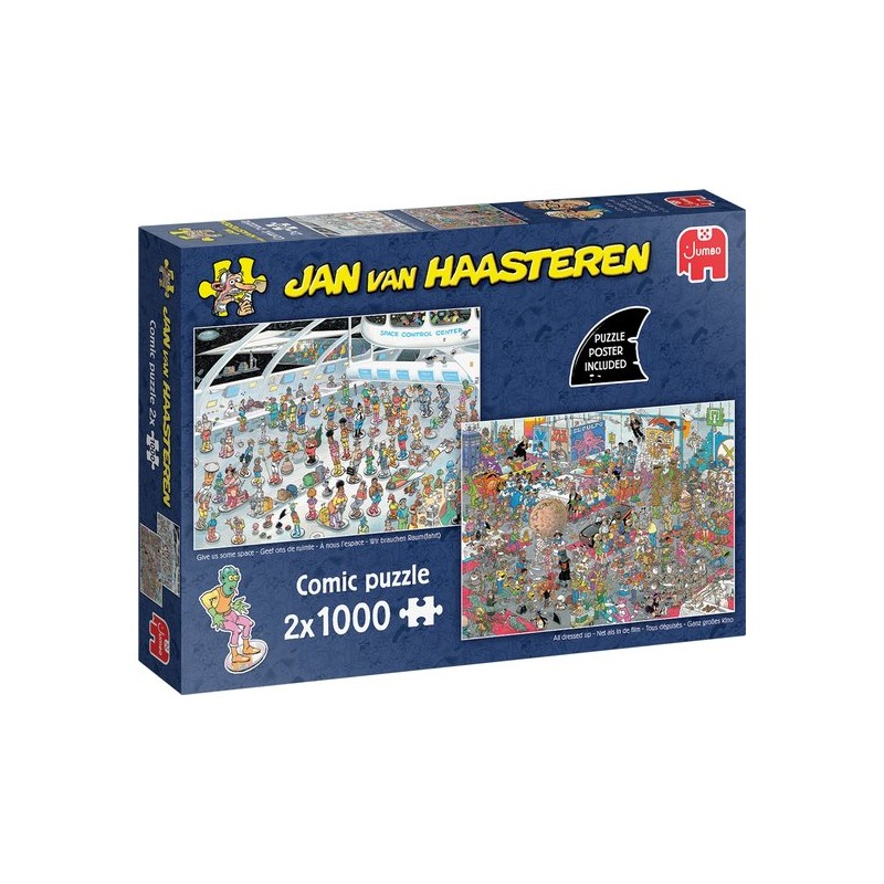 Geef ons de ruimte & Net als in de film - 2x1000 stukjes puzzel
