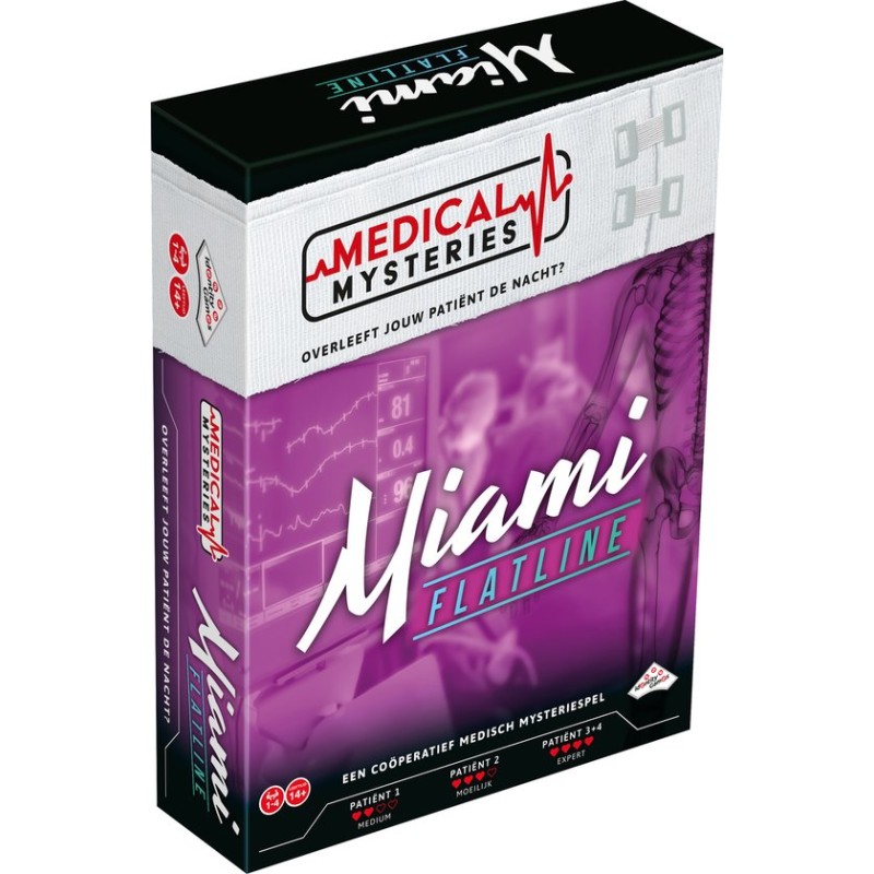 Medical Mysteries: Miami Flatline - Coöperatief spel - Werk samen om de patiënten te redden