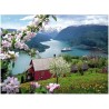 Ravensburger puzzel Scandinavische Idylle - legpuzzel 500 stukjes landschap